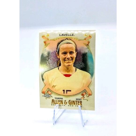 2021 Topps Chrome Allen & Ginter Rose Lavelle Limited Card #249 - Picture 4 of 11